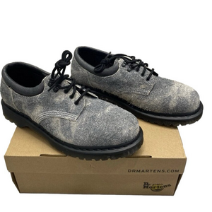 NEW DR MARTENS Stonewashed Suede Casual Shoes – Men’s Size 11 – Grey